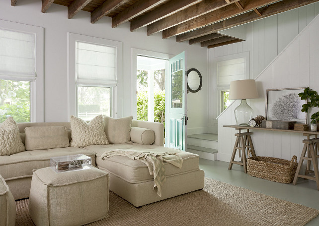 Painted-Wood-Floors.-This-cottage-features-painted-wood-floors-in-a-green-gray-paint-color.-PaintedFloors-paintedWoodFloors-Jenny-Wolf-Interiors.